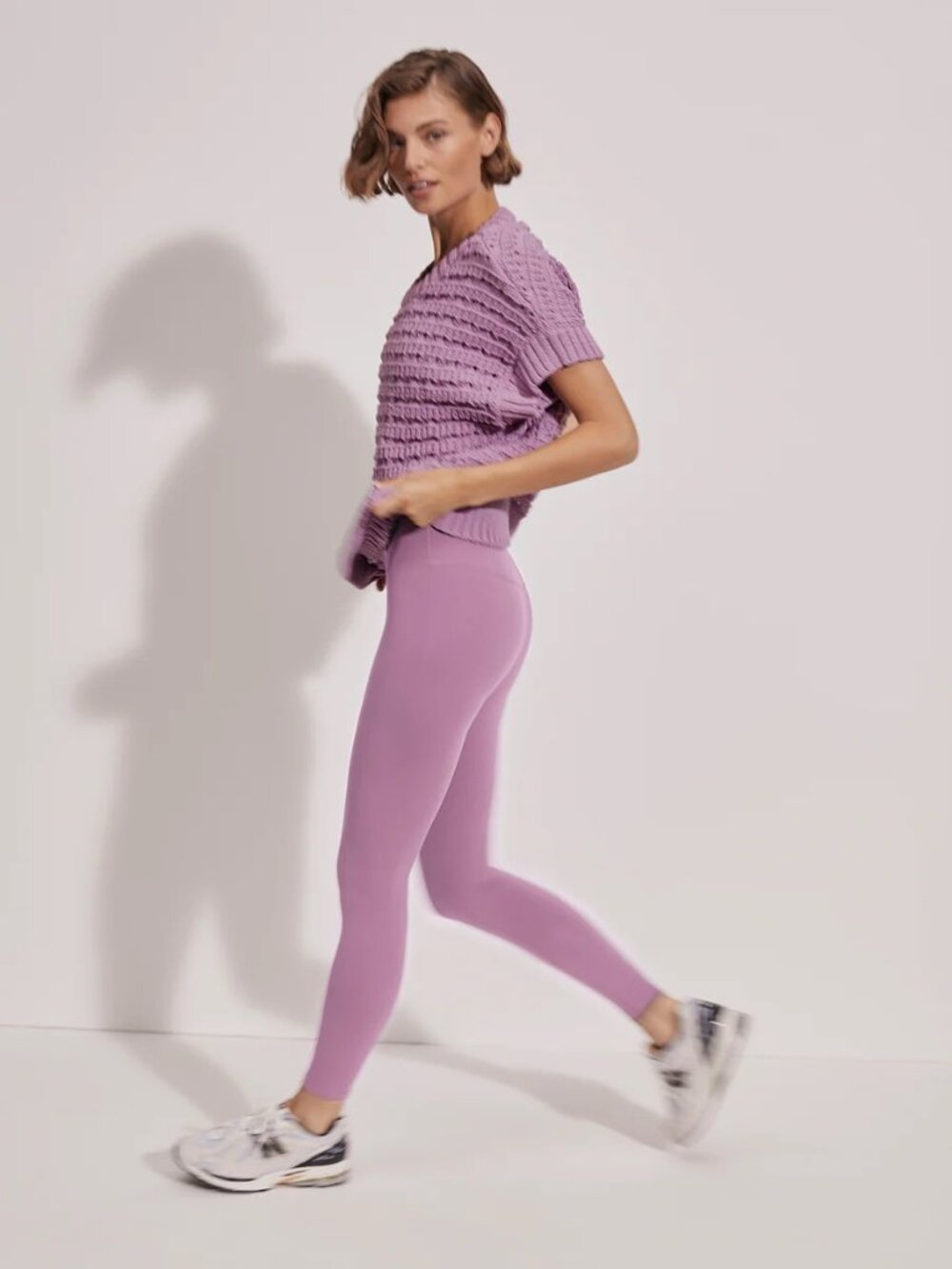 Varley FreeSoft High Rise Legging 25" Medium Smoky Grape